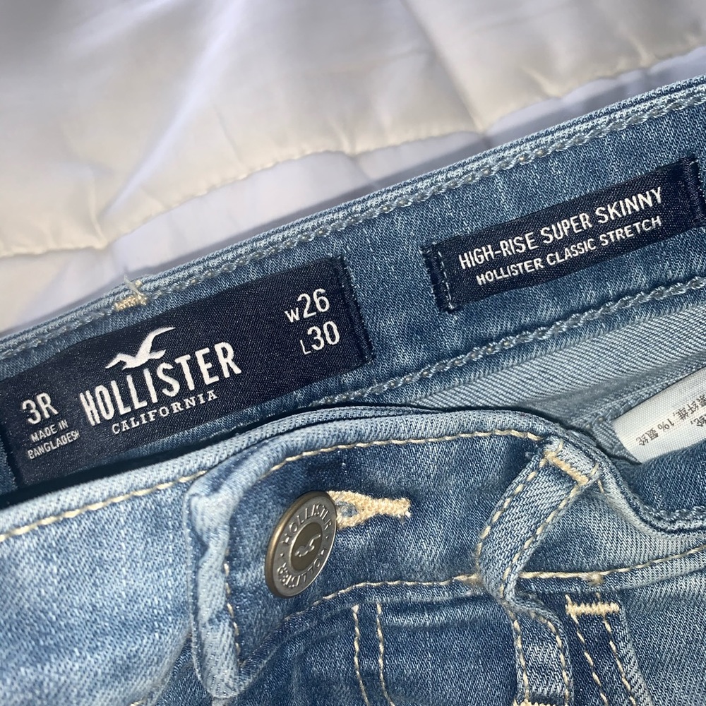 Hollister high rise super skinny classic stretch